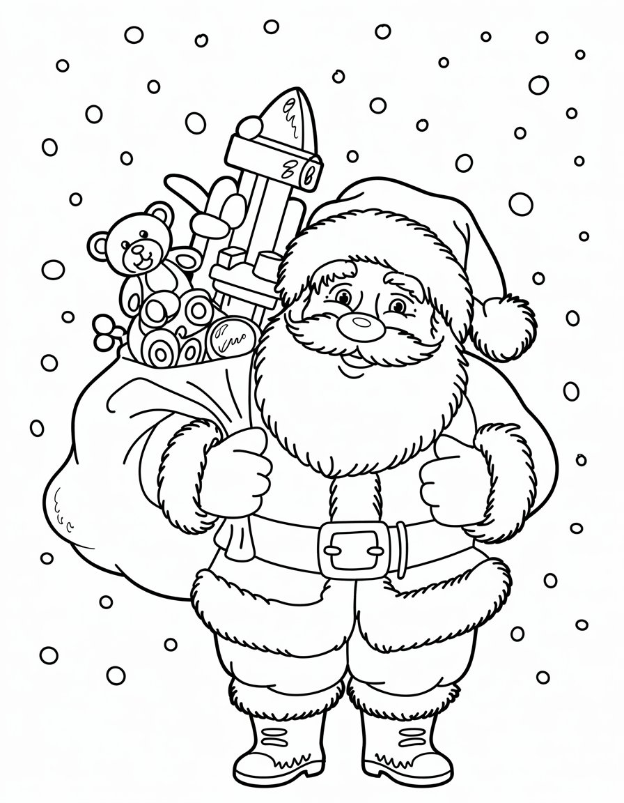 Santa's Joyful Delivery