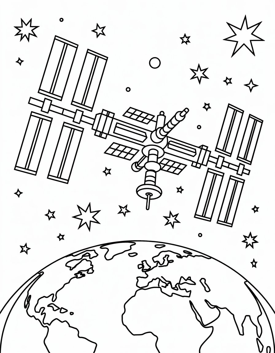 Space Station Orbit