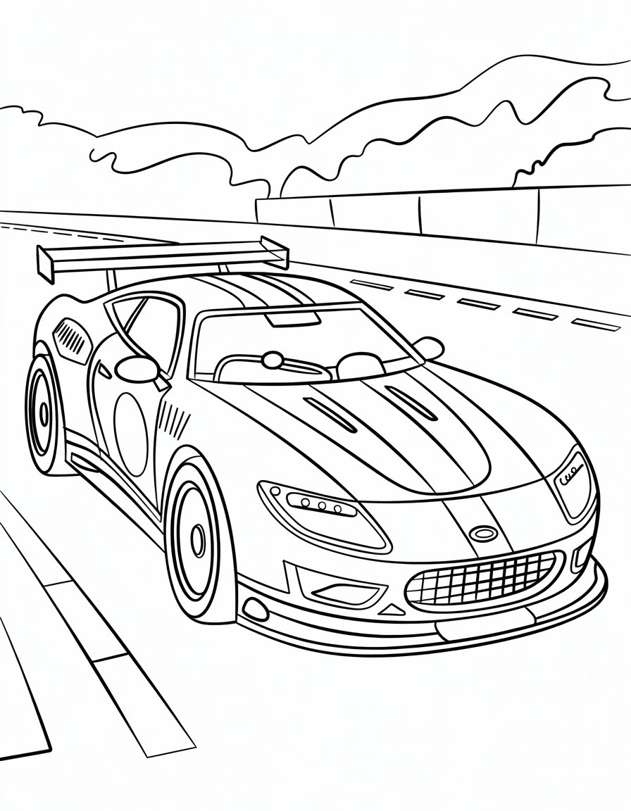 Speedy Race Car