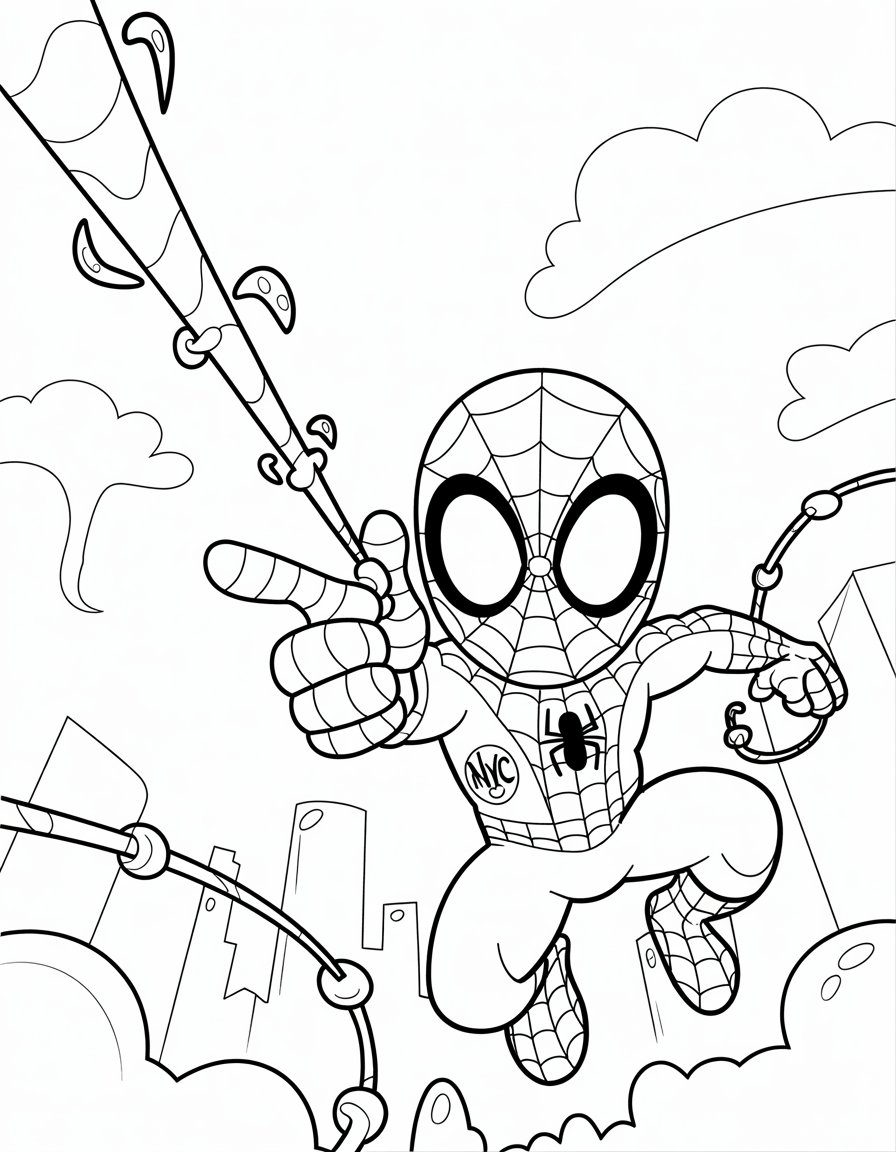 Spiderman's Web Blast