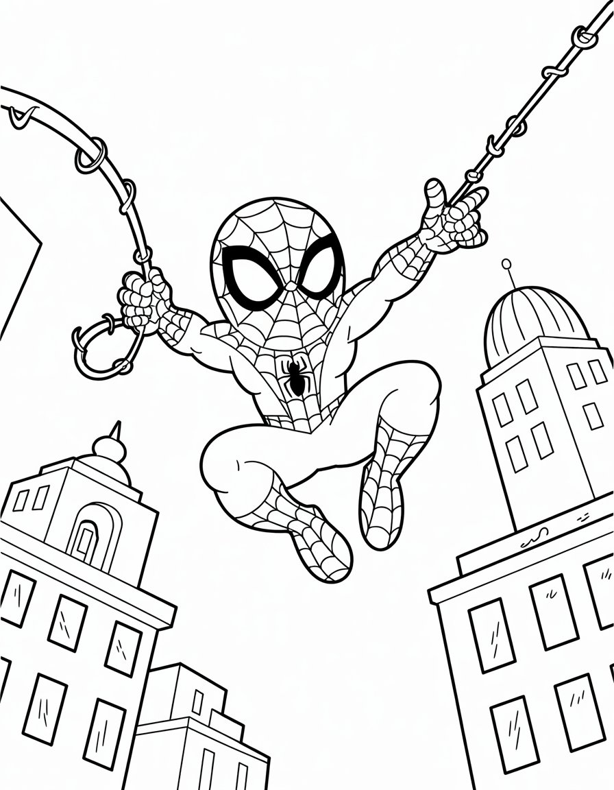 Spiderman's Web Swing