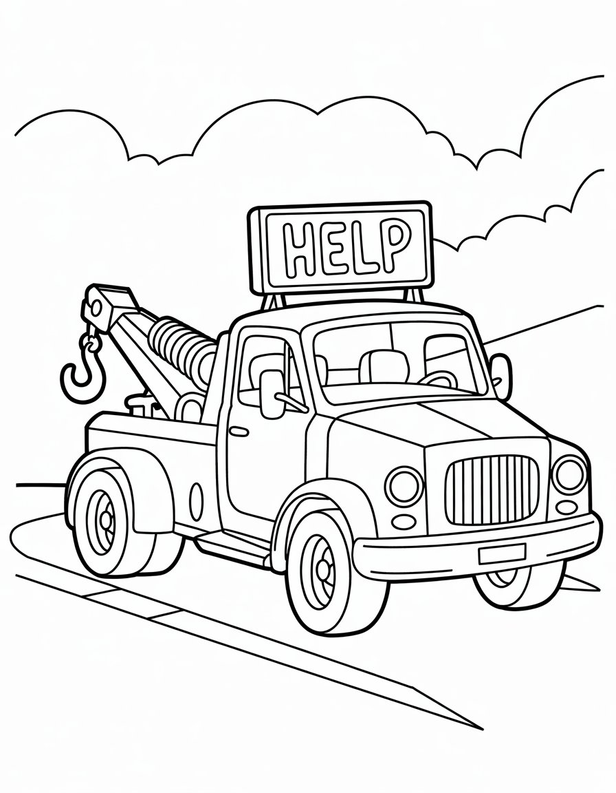 Strong Tow Truck