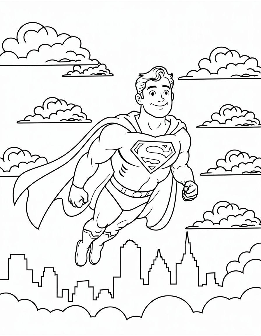 Superman Soaring High