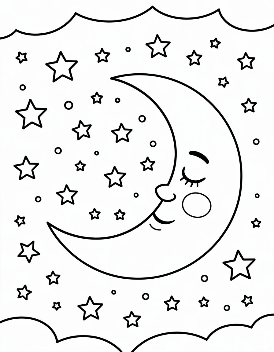 Twinkling Night Sky