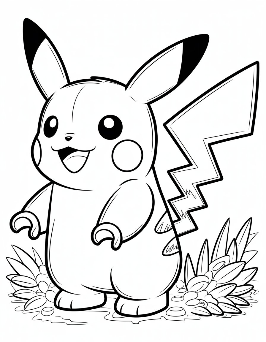lego pokemon coloring page
