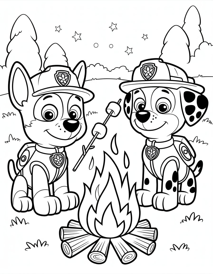 campfire evening