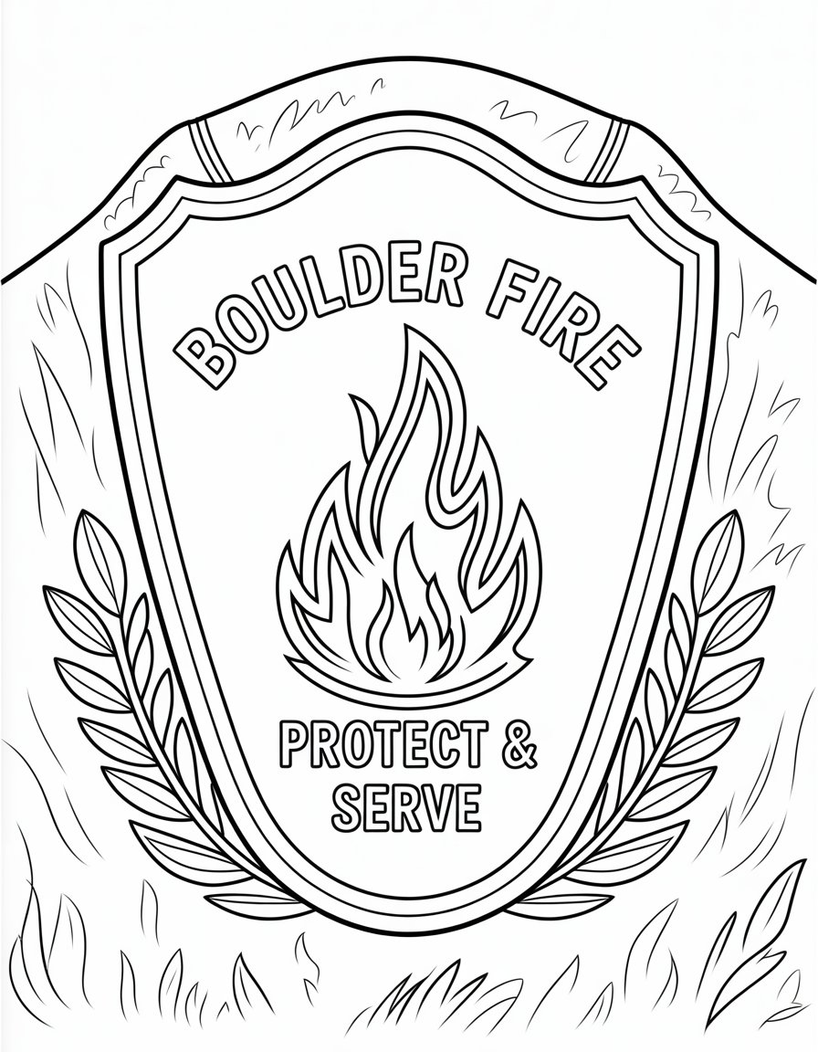 marshalls fire badge