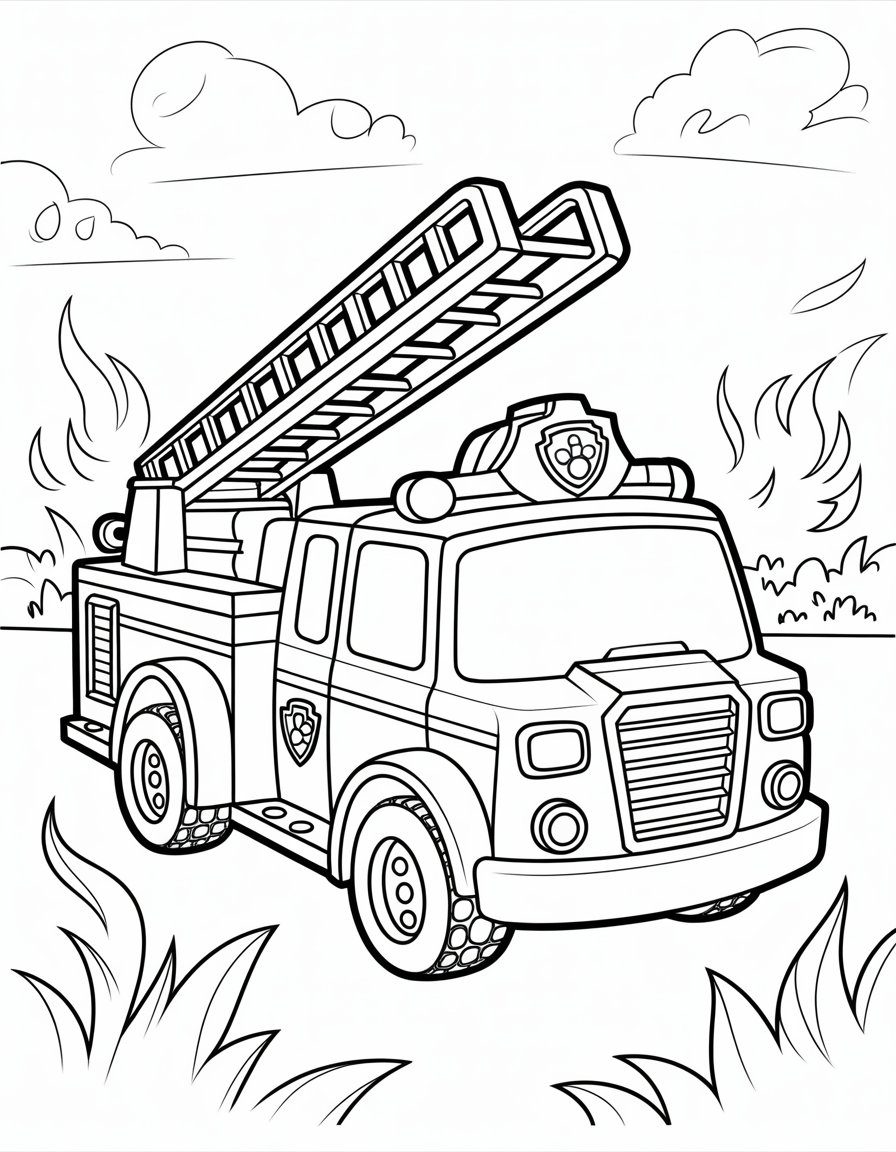 marshalls fire truck