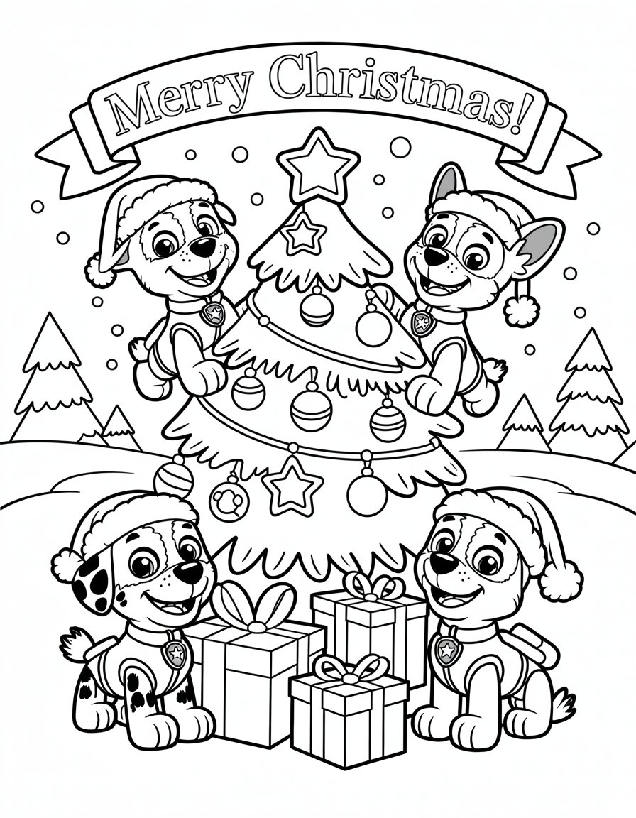 paw patrol christmas