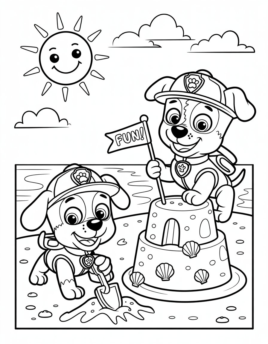 summer beach day