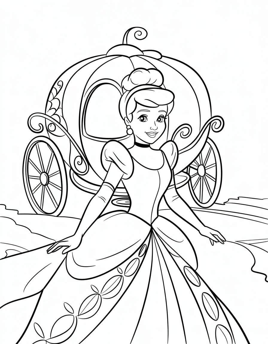 Cinderella Ready for the Ball