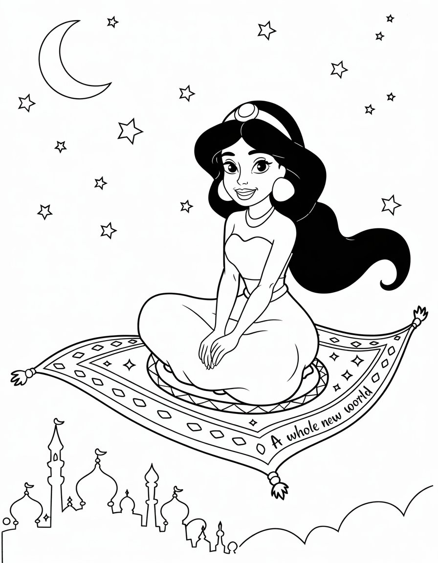 Jasmine's Magic Carpet Ride