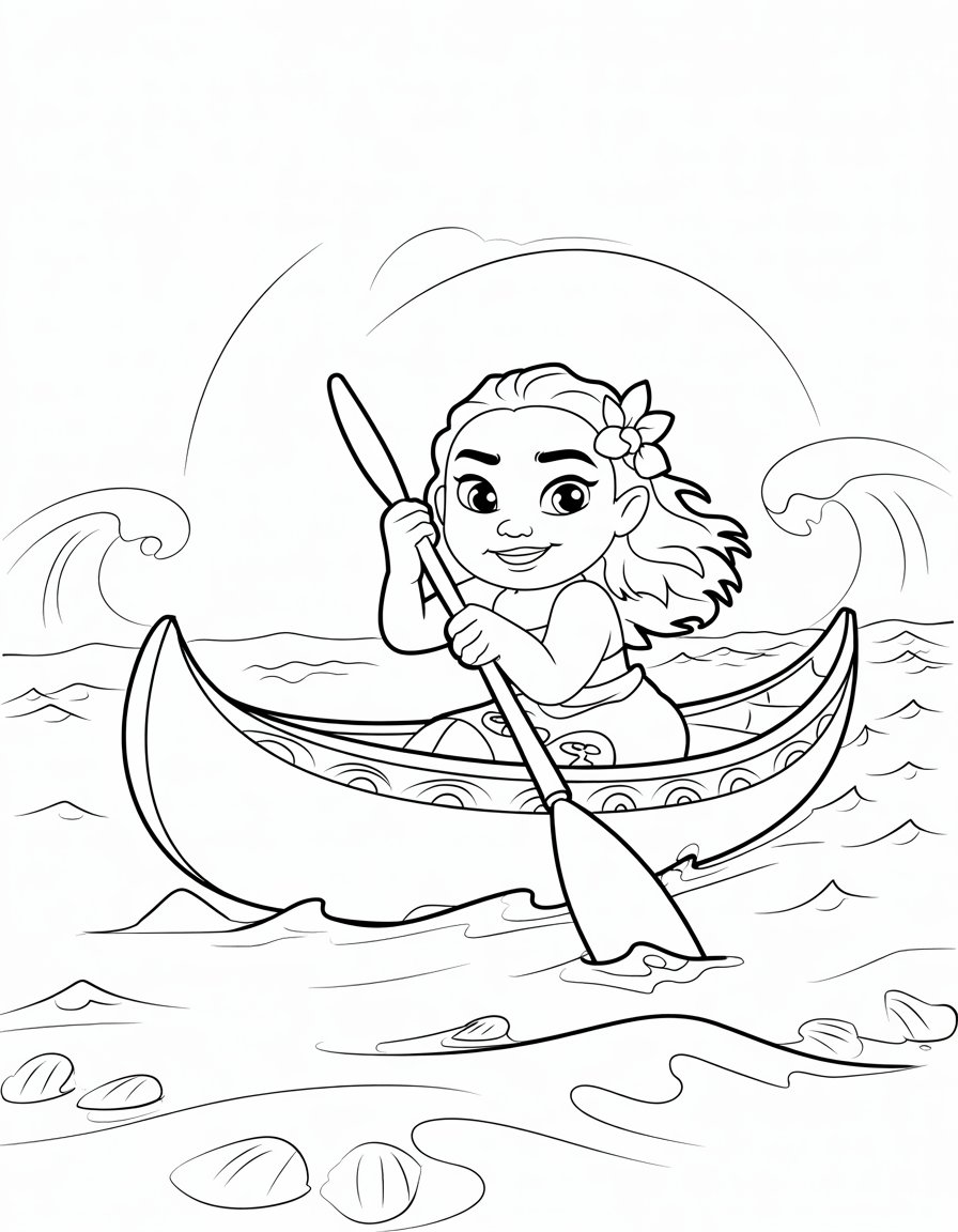 Moana's Ocean Voyage