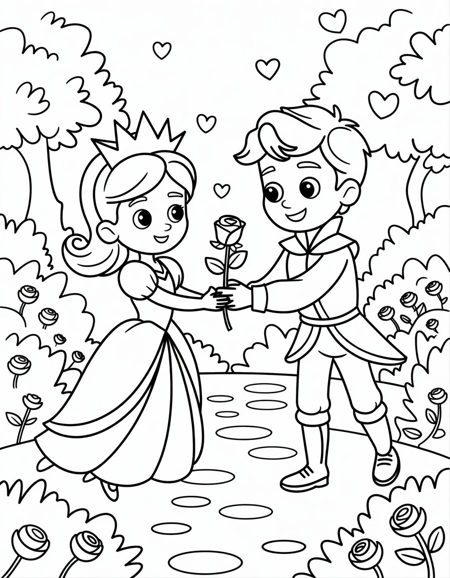 Princess Meeting Her Prince
