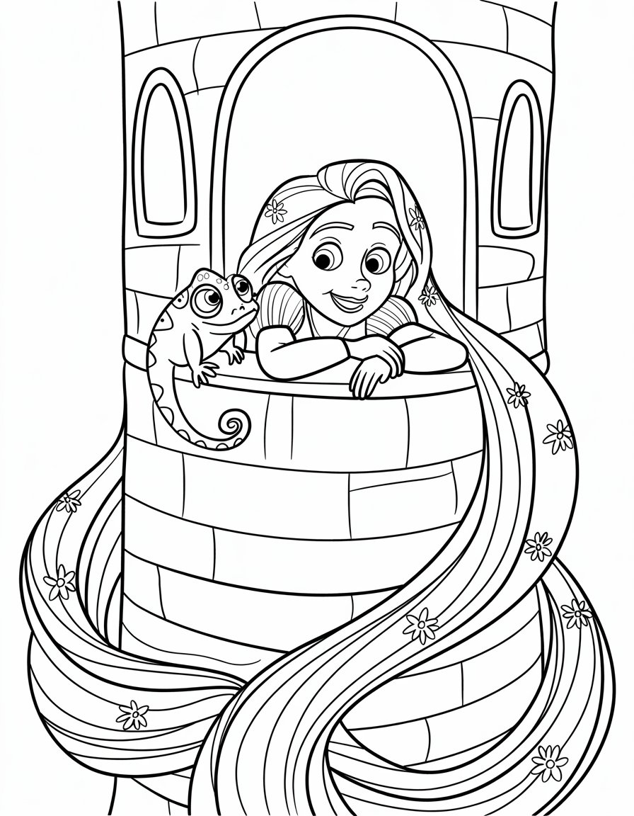 Rapunzel's Tower View