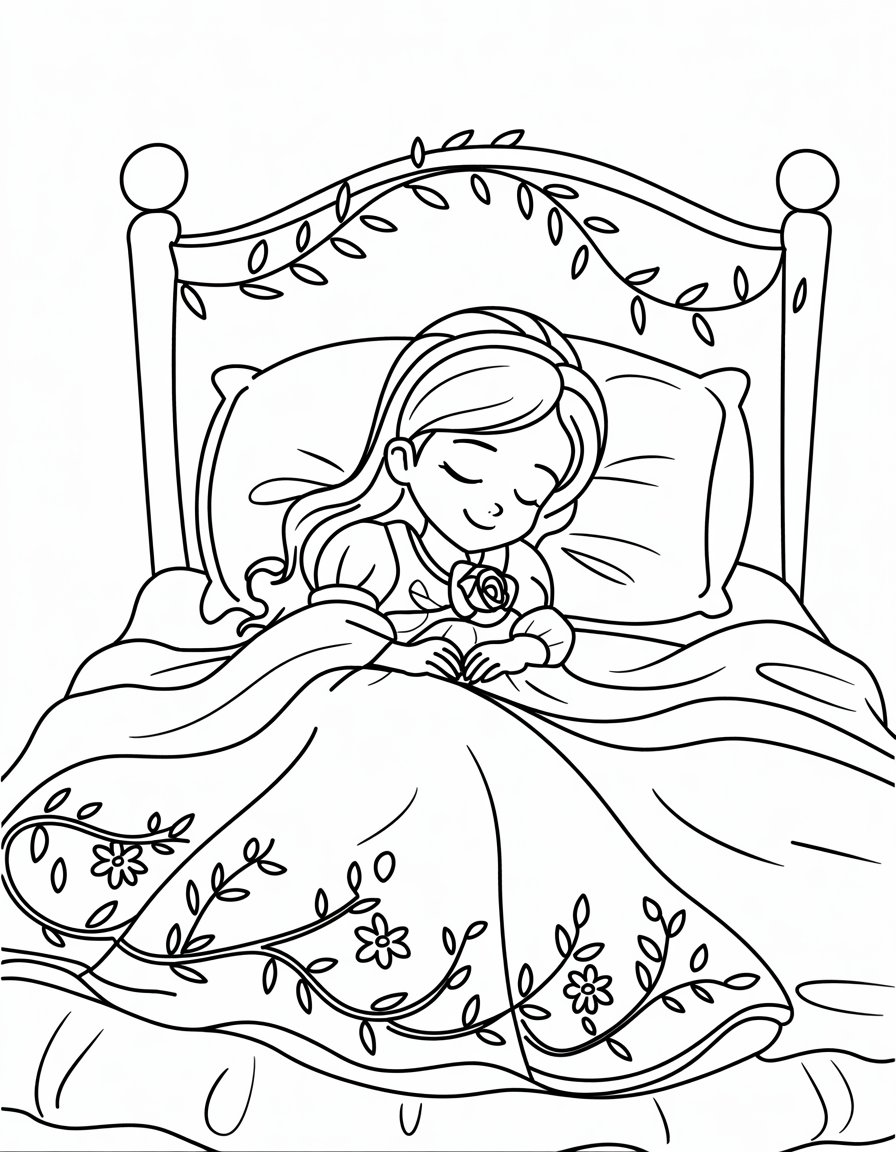 Sleeping Princess in Repose