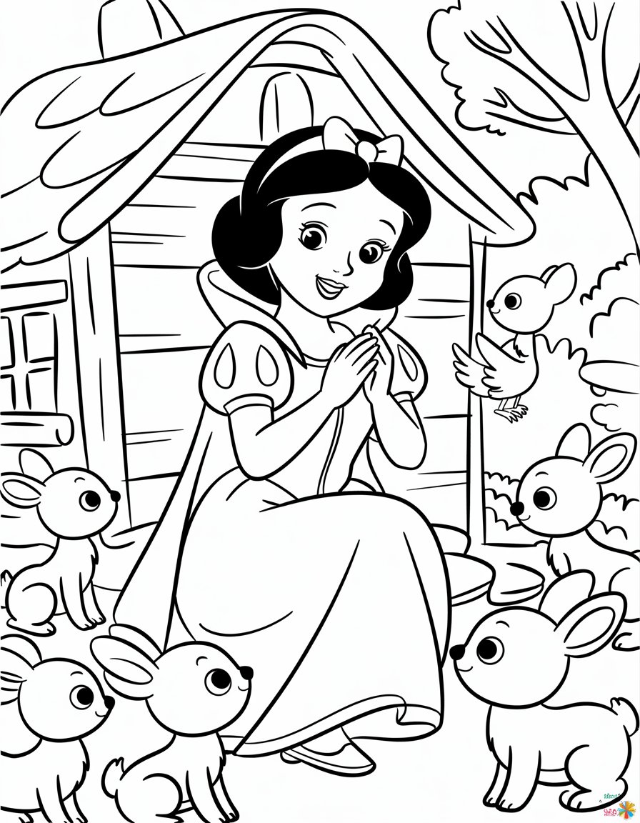 Snow White and Forest Friends