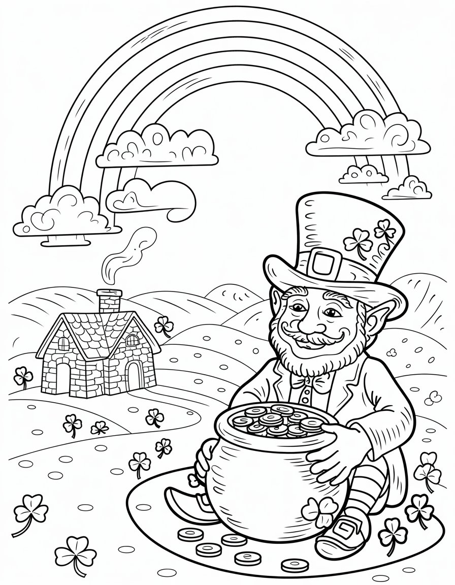 St. Patrick's Day Coloring Pages
