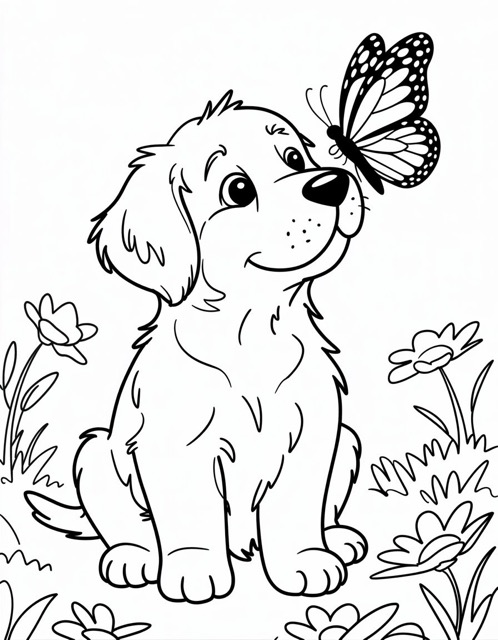 Educational coloring page