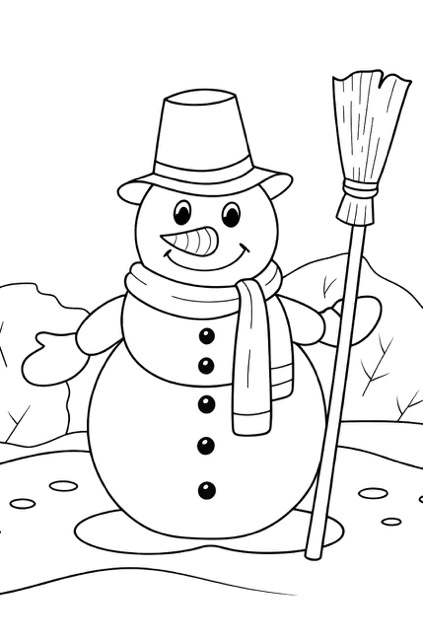 Winter Snowman
