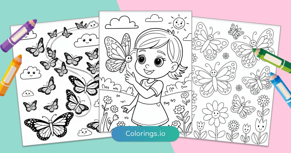 Colorful Coloring Pages for Girls 10: Creative Fun & Skill Building