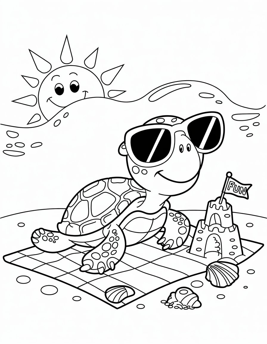 children's summer animal