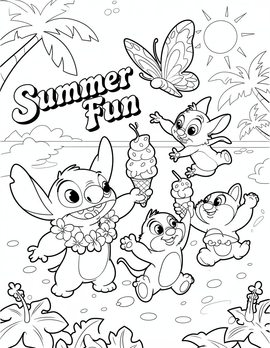 cute disney summer