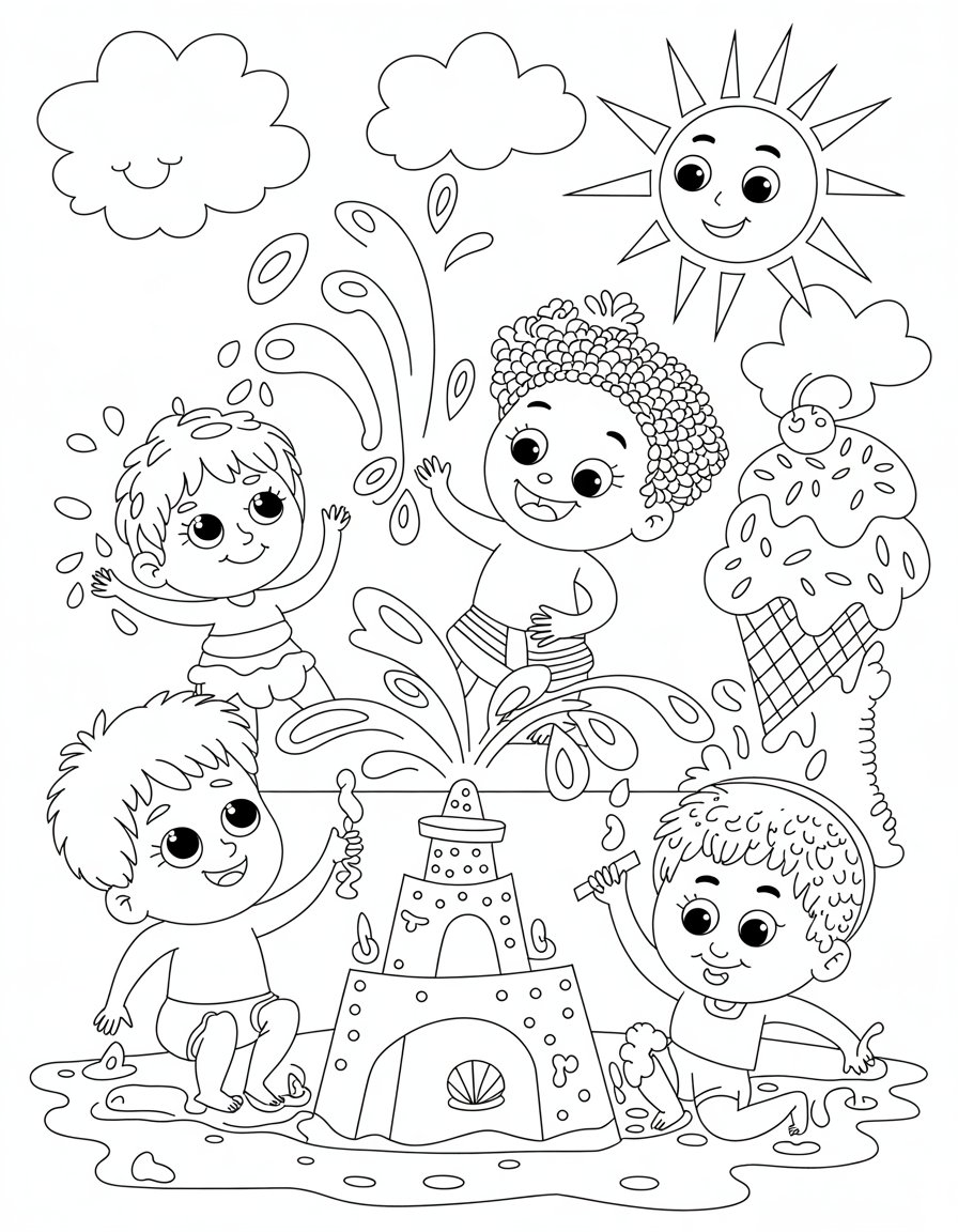 for kids summer theme