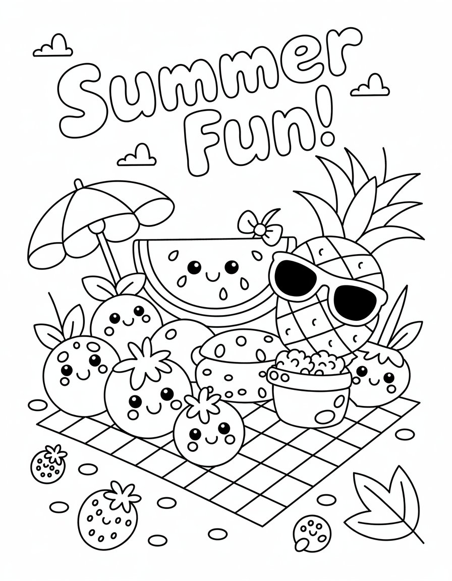 fruit summer kawaii