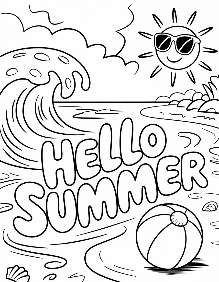 hello summer beach summer