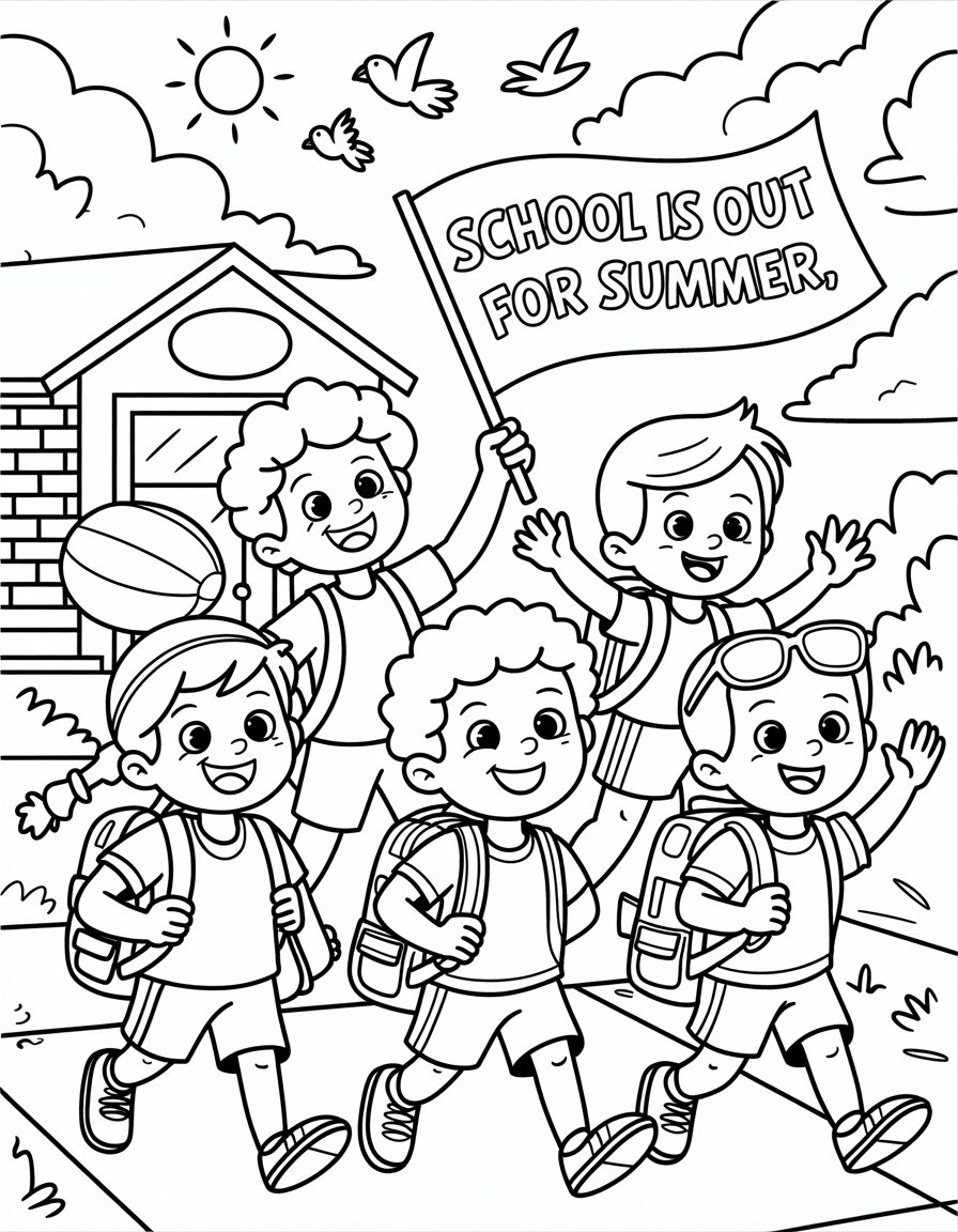 school is out for summer