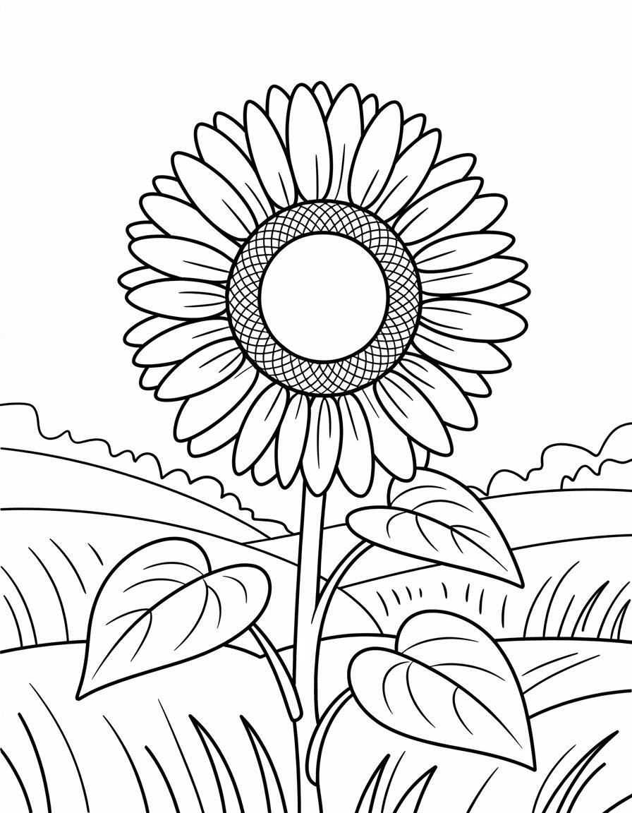 simple summer flower