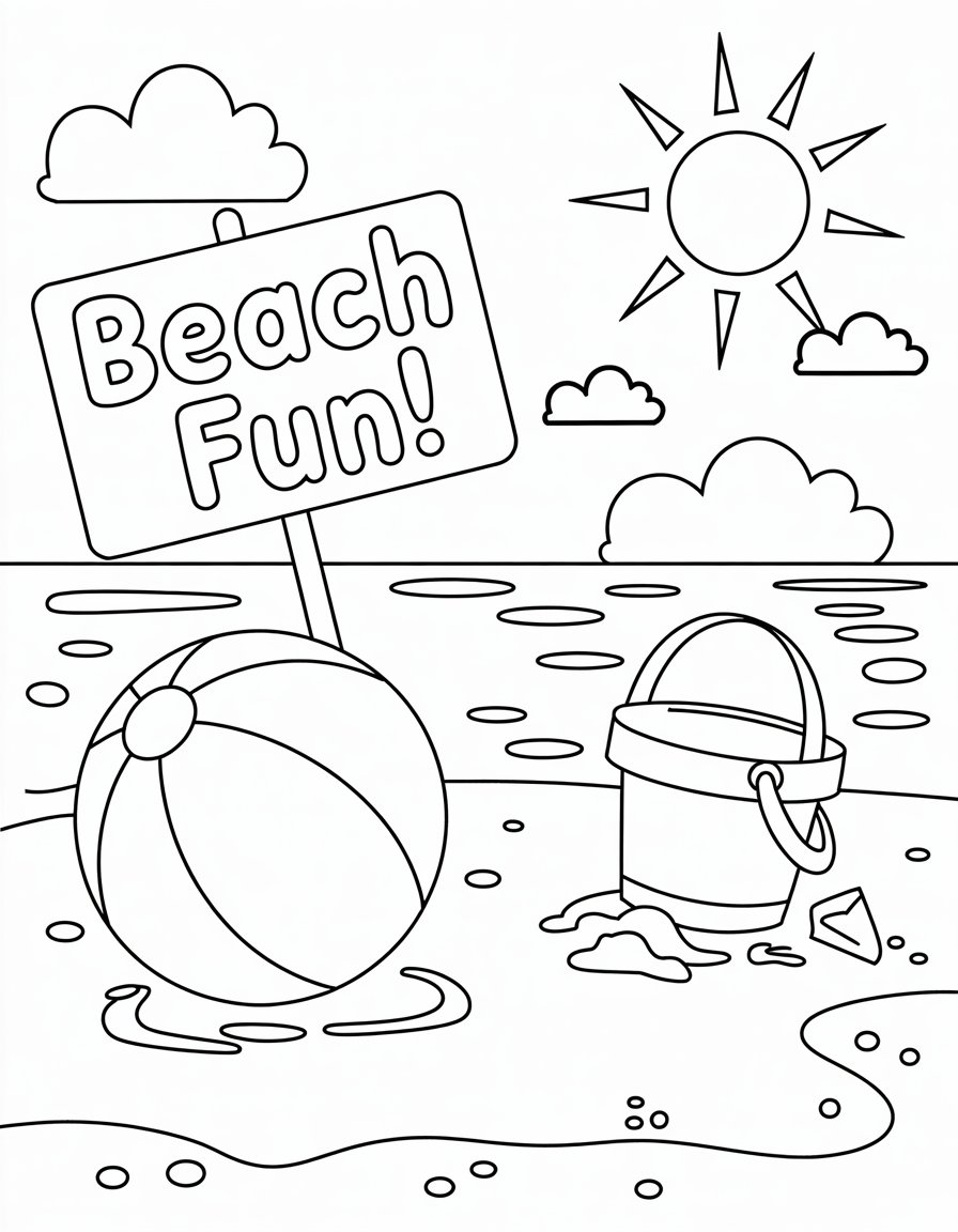 summer easy beach