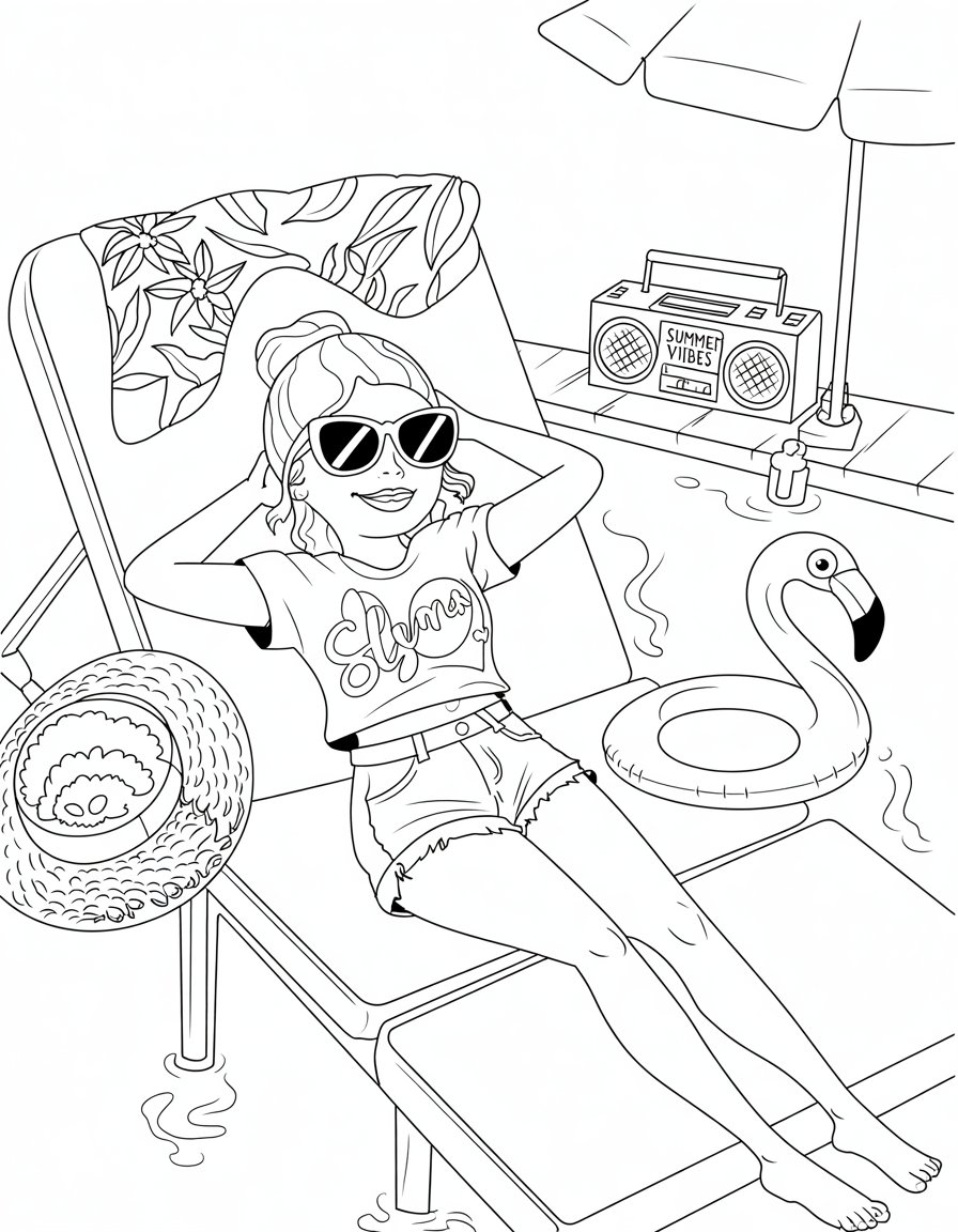 summer for teenage girl