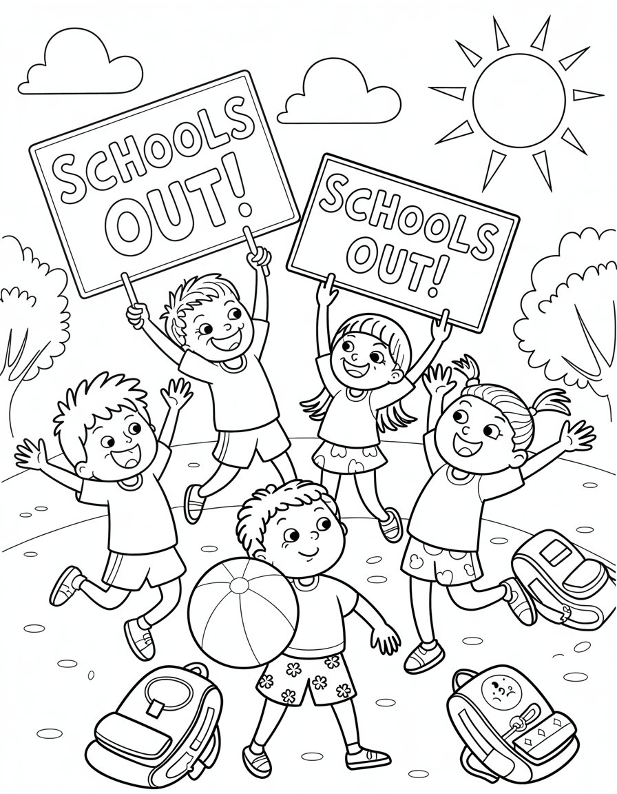 summer last day of school