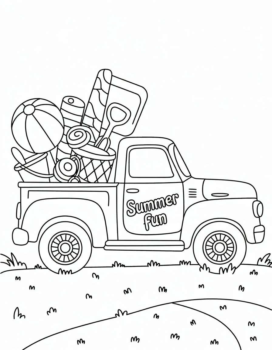 summer truck