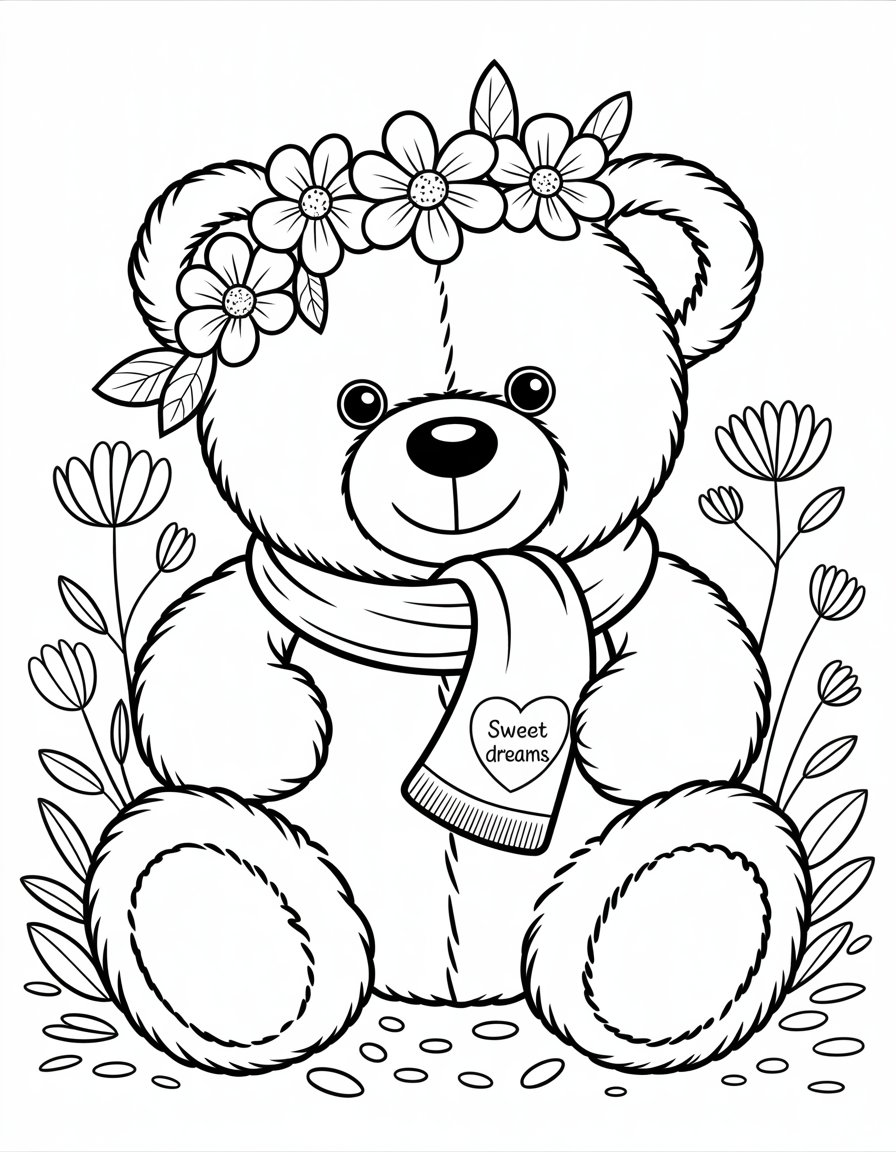 aesthetic teddy bear