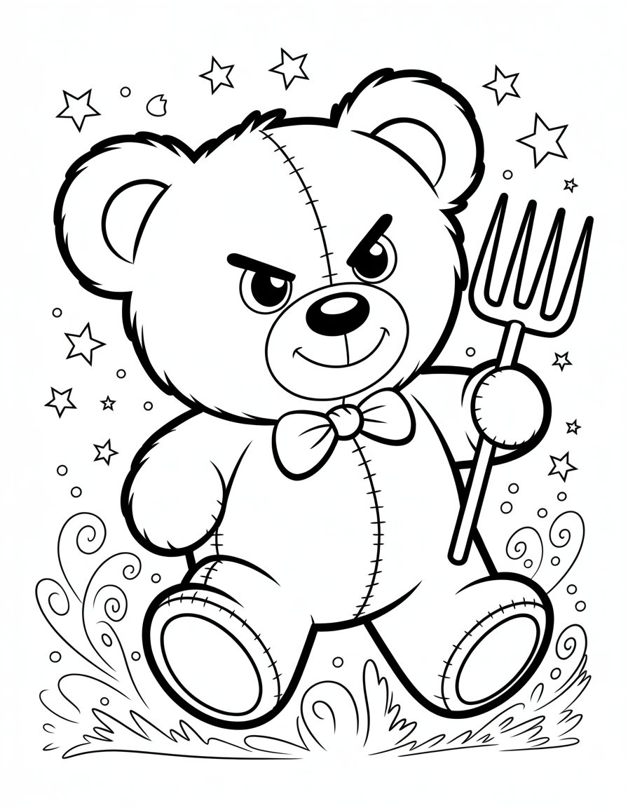 evil teddy bear