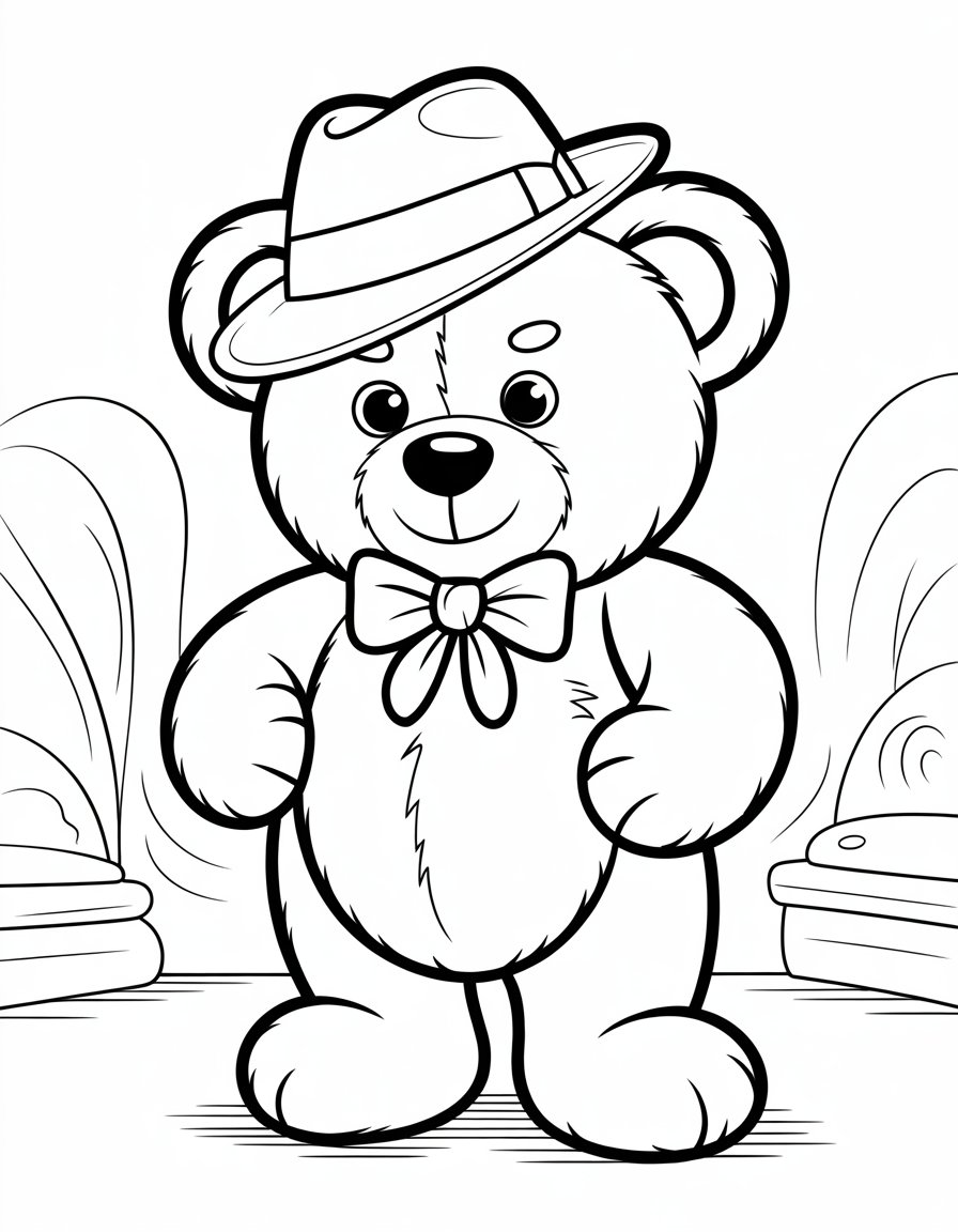 gangster teddy bear
