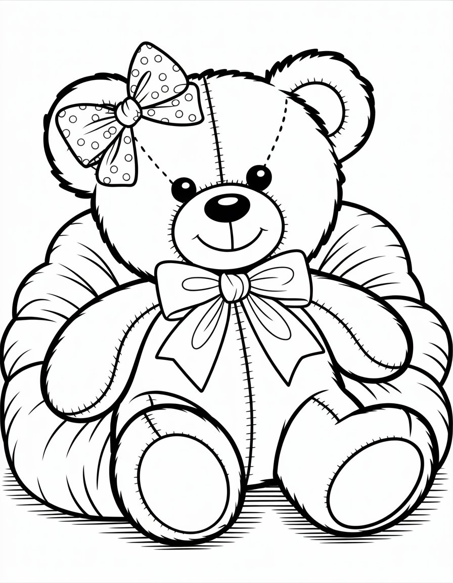girl teddy bear