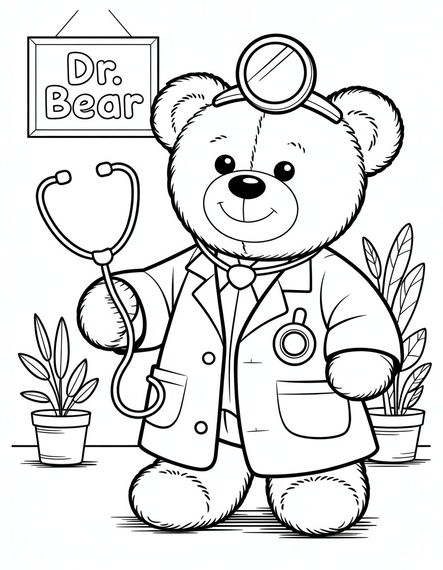teddy bear doctor