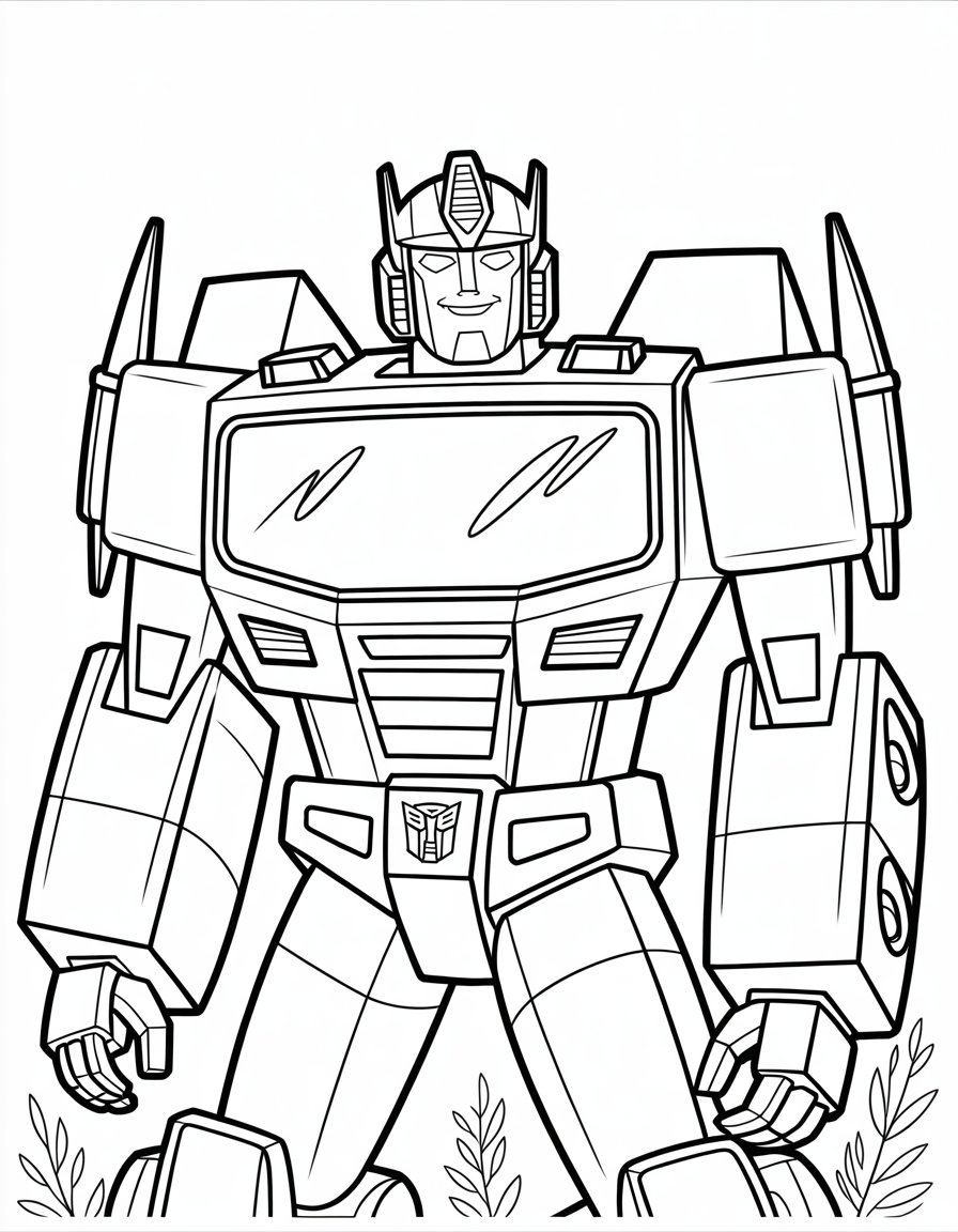 transformers prowl coloring page