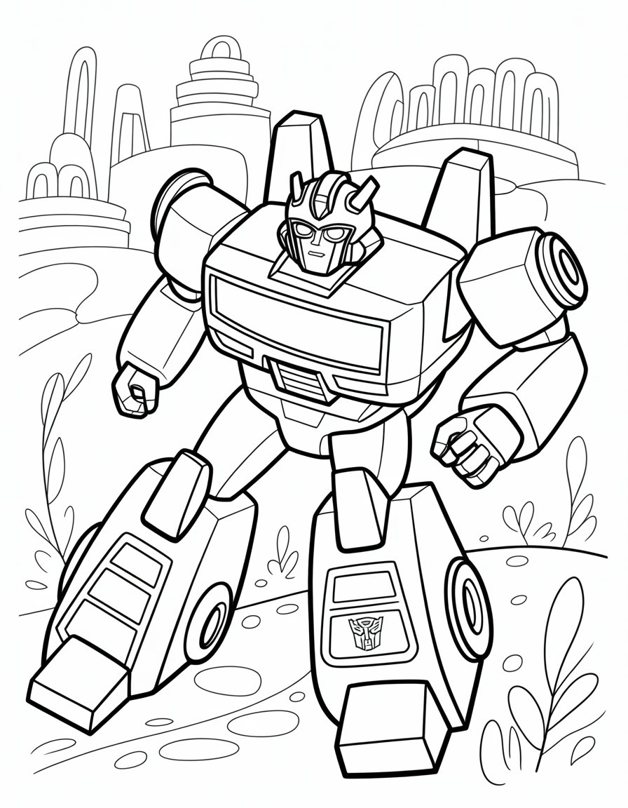 transformers war for cybertron coloring page