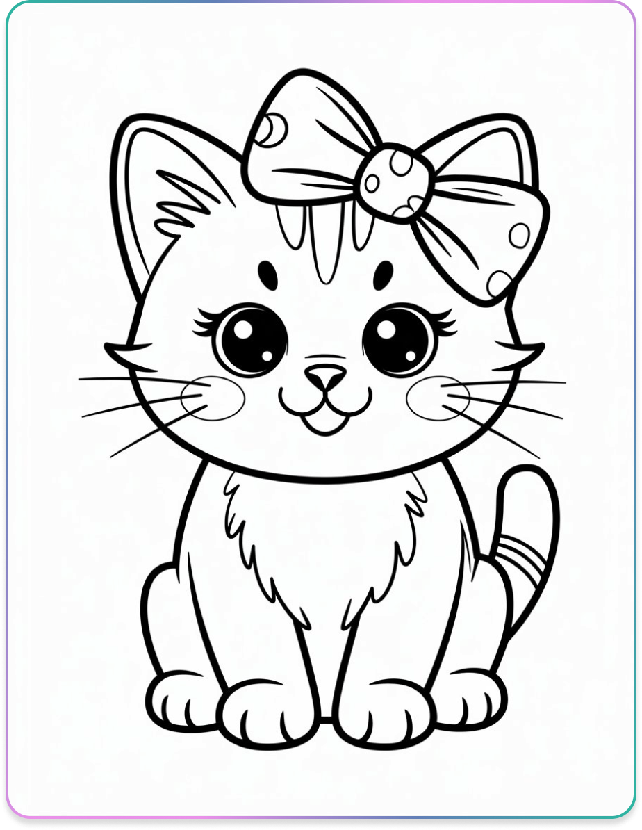 Bow-Tied Kitten
