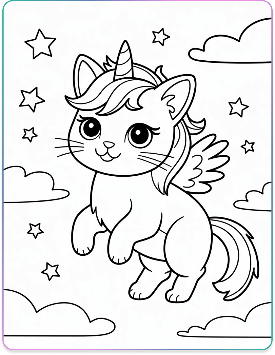 Unicorn Cat